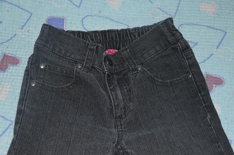 Elastické džíny, rifle, s výšivkou, tik & tak,110