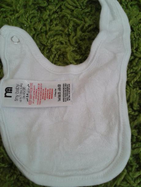 Brindák zn.mothercare,vel.tiny baby, 
