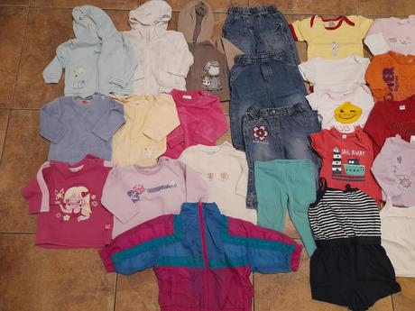 Dívčí set/balík, vel. 74, 68–80