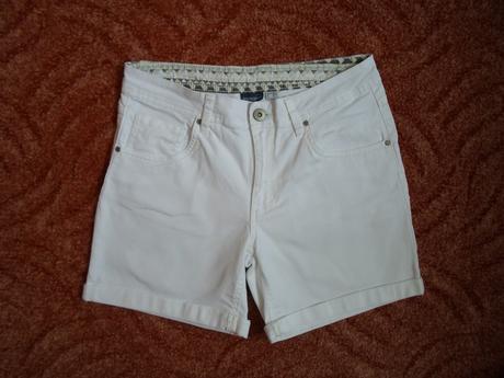 Bílé kraťasy kraťásky šortky, esmara,38