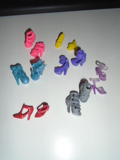 Boty panenka barbie sada,