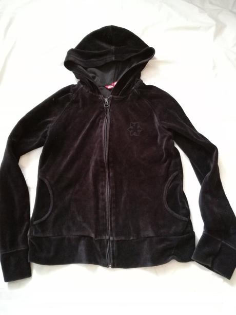 Sametová mikina, h&m,140