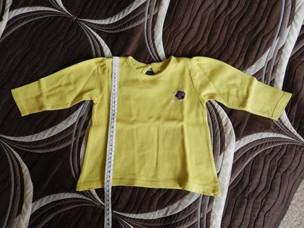 Triko dlouhý rukáv kytka, george,74