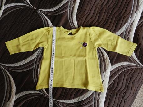 Triko dlouhý rukáv kytka, george,74