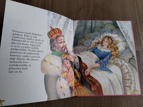 Šípková růženka dětská kniha,