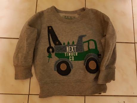 Mikina s autíčkem, next,86