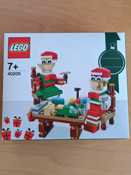 Vánoční lego 40205 malí skřítci pomocníci, 