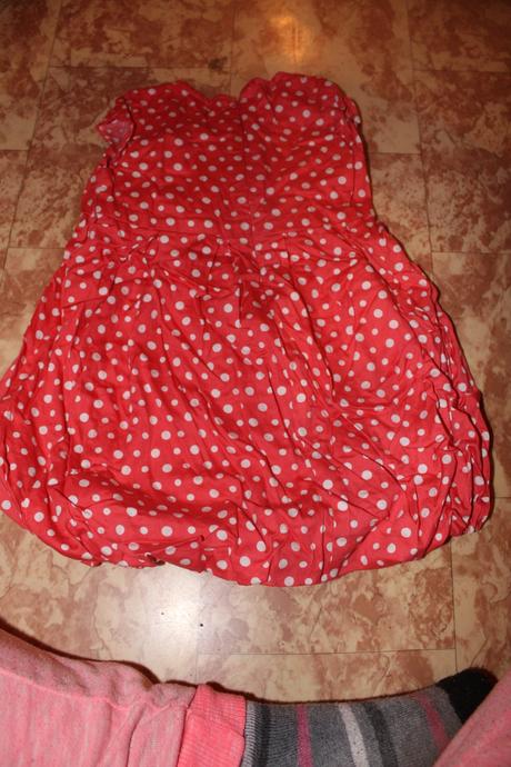 Dívčí luxusní šaty puntíky vel. 86 - 92, early days,86