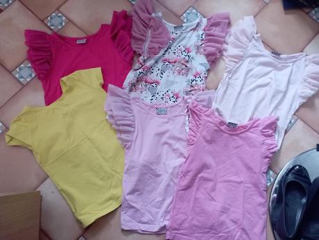 Tričko lily grey -140 - cena za ks, 140