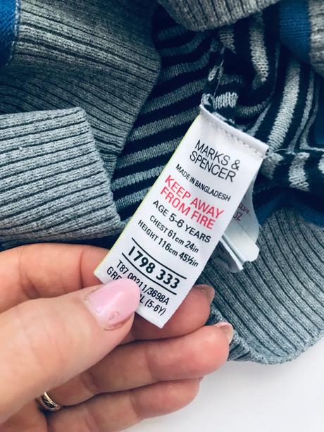 Svetr s kapucí - v.5/6 let, marks & spencer,116