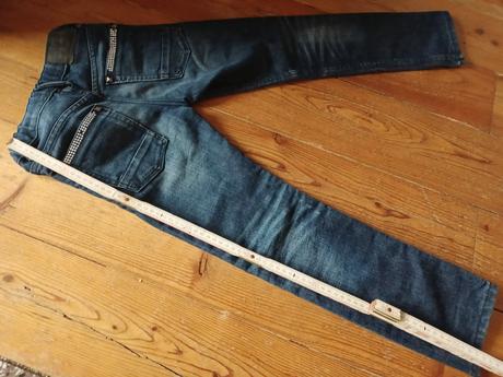 Dívčí slim džíny 128, h&m,128