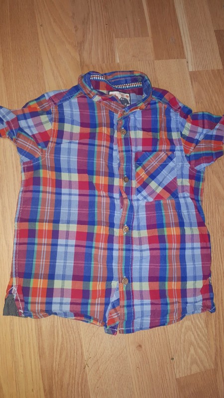 Kostkovaná košile 104 mothercare, mothercare,104