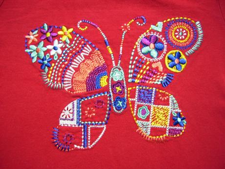 Tričko s motýlkem vel.18-24 měsíců (vel.86/92), f&f,86