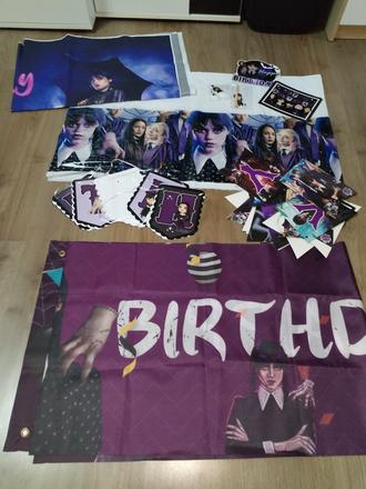 Wednesday výzdoba narozeninová, 