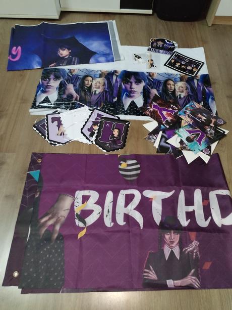 Wednesday výzdoba narozeninová,