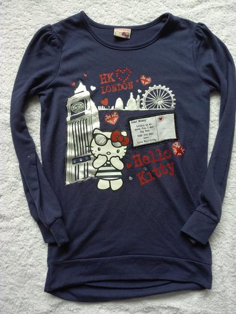 Modré tričko s kitty, tu,134