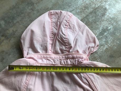 Růžová bunda kapuce jaro next 2-3r., 98cm zajíček, next,98