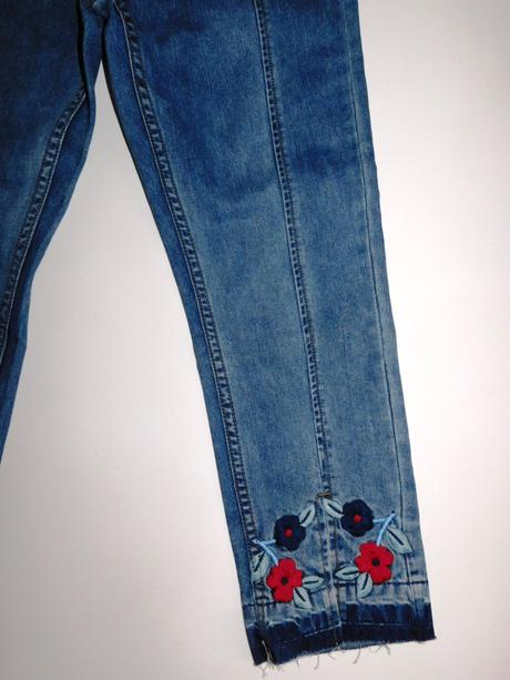 Dámské 7/8 džíny, desigual,xs