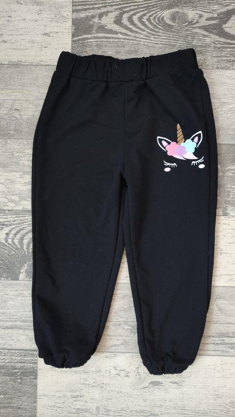 Tepláky dívčí 98-104 unicorn, 98