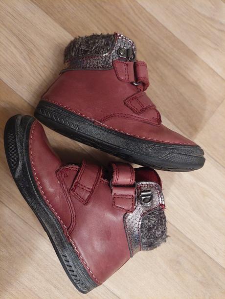 Zimní kožené dd step boty, d.d.step,25