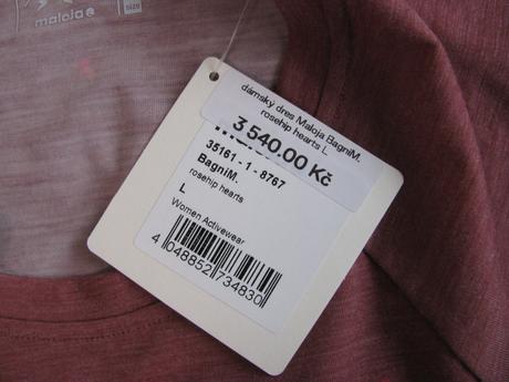 Dámský cyklo dres maloja bagnim rosehip hearts, maloja,l