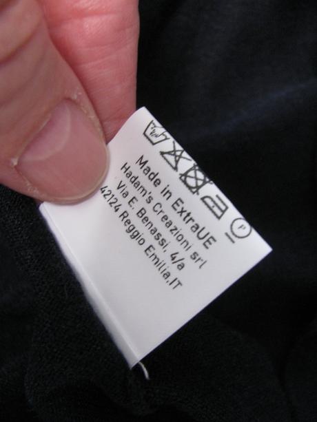 Tmavě modrá dámská halenka kangra, xxl