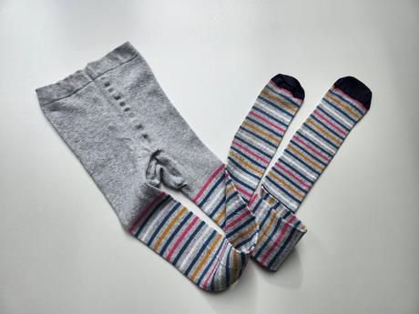 Pruhované punčocháče punčochy vel. 134-140-146, 140