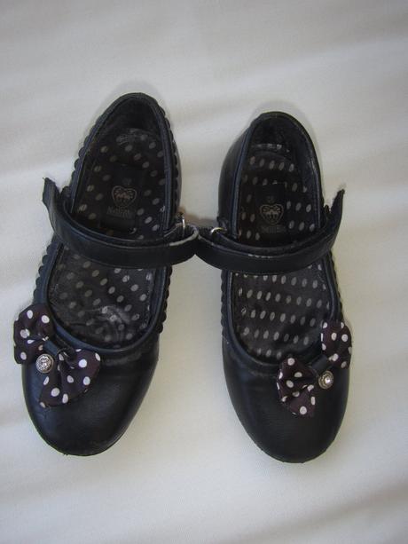 Černé balerínky  s mašličkou, 28,nelli blu, nelli blu,28