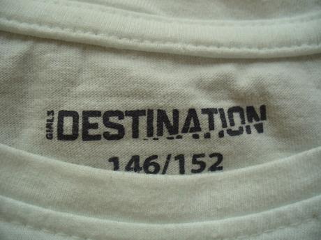 Tričko zn. destination vel. 146/152, 146