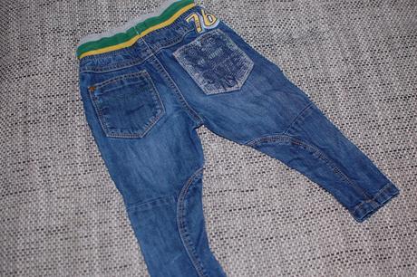 Nádherné džínečky next, velikost 80, next,80