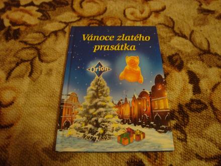 Knížka pro děti - vánoce zlatého prasátka, 