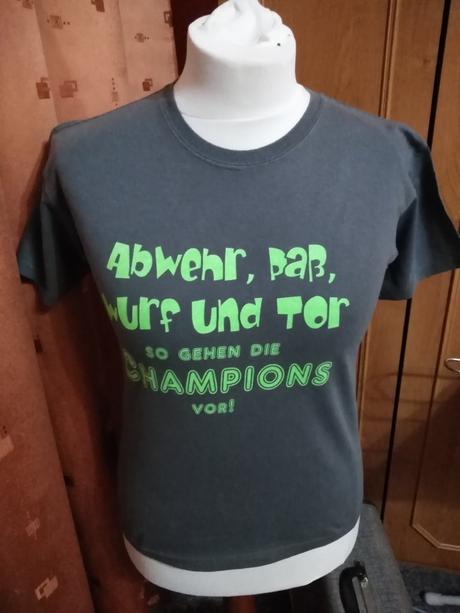 Triko zelené s nápisem, xl