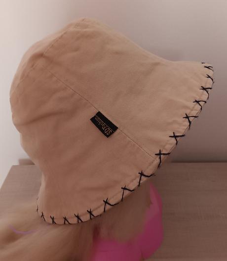 Letní klobouček dámský dívčí béžový, 58