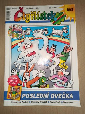 Časopis čtyřlístek 663,