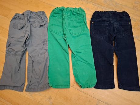 3x kalhoty vel 92, coccodrillo,92