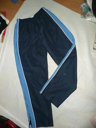 Sportovní kalhoty tepláky vel 140/146 10/11l, 140