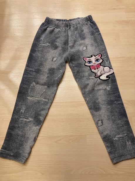 Zateplené legíny - svítící, 116