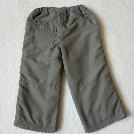 Zateplené kalhoty 1-2roky, okay,86