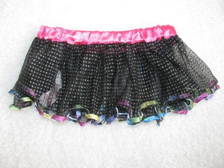 Třpytivá tylová sukýnka, tesco,98