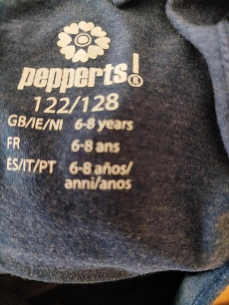Šaty zn. pepperts vel.122, pepperts,122