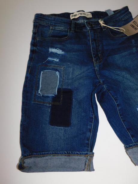 Pánské strečové kraťasy skinny, new look,32