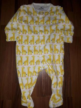 Bílý overal se zvířátky vel 62 next, next,62