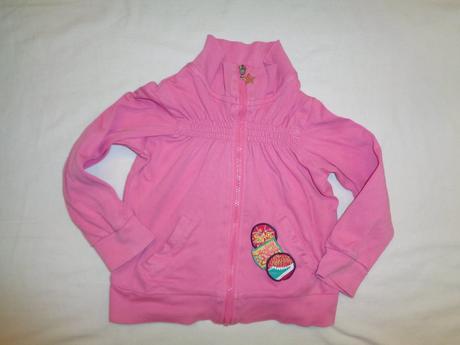 Pěkná růžová mikina, dopodopo,98