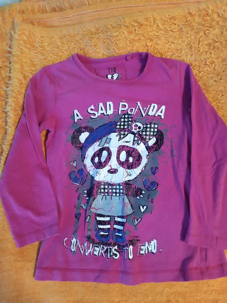 Dívčí tričko dlouhý rukáv x mail, 116