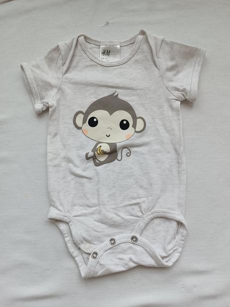 Dětské body krátký rukáv, 62