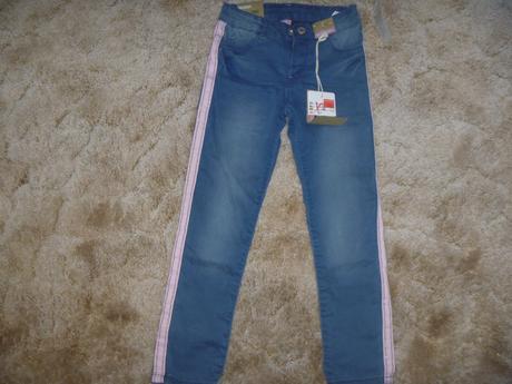 Nové modré elastické rifle zn. dopodopo vel. 116, dopodopo,116