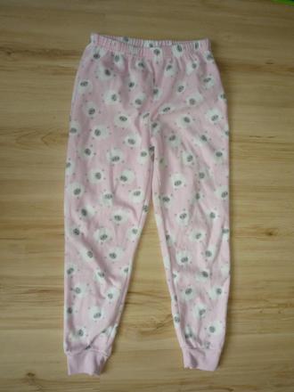 Lehké flísové tepláky/kalhoty na spaní s ovečkami, st. bernard,134