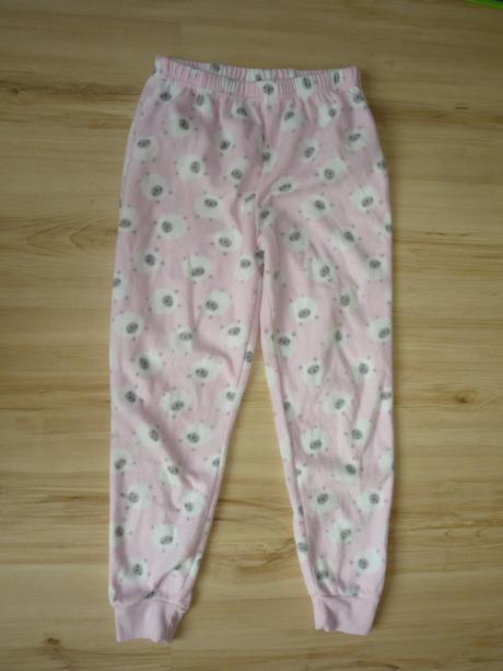 Lehké flísové tepláky/kalhoty na spaní s ovečkami, st. bernard,134