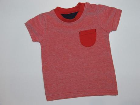 H1007 chlapecké červené triko vel. 68, george,68