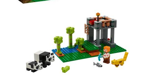21158 lego minecraft - pandí školka, 